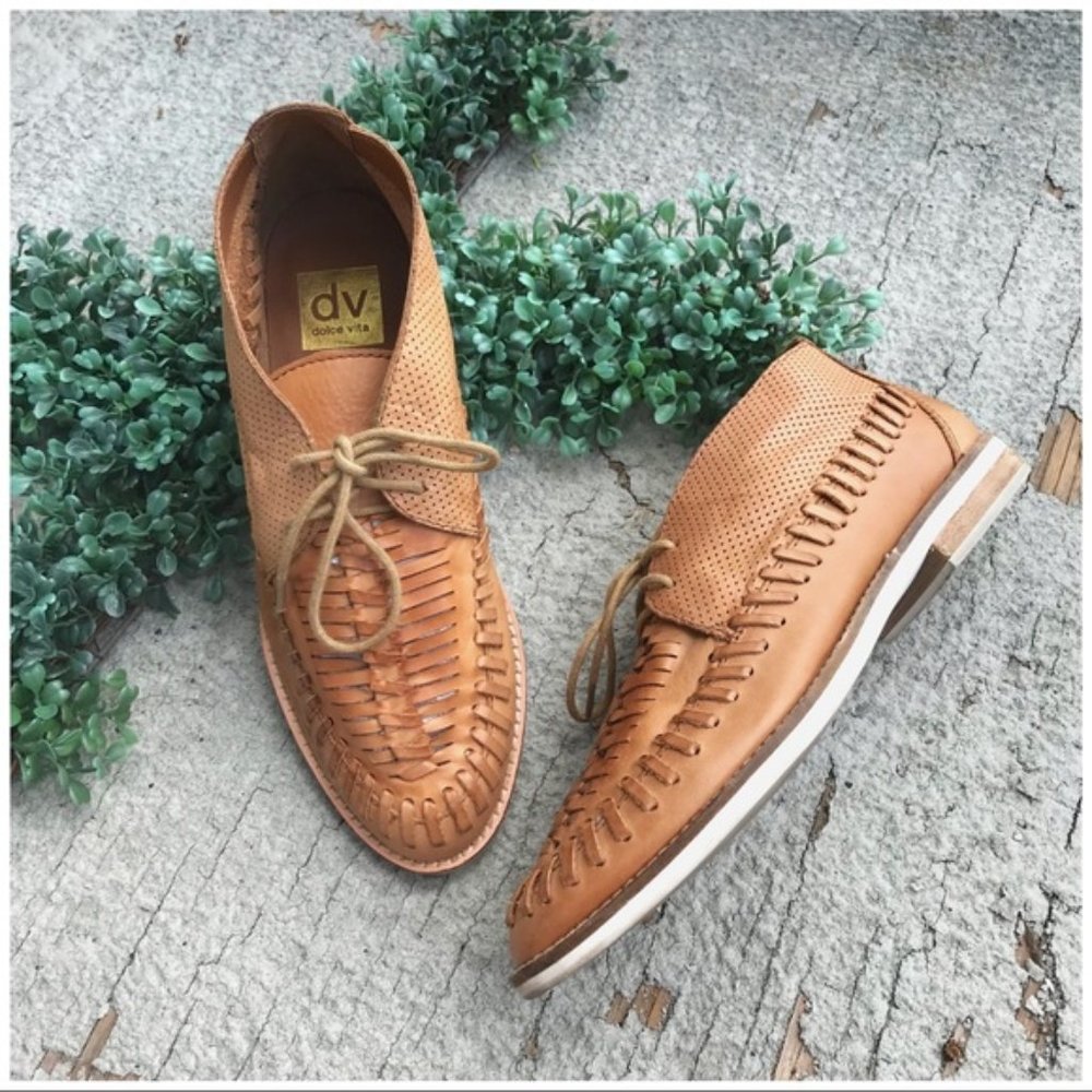DV by Dolce Vita Woven Fio Chukka Booties Ships Same Day‼️